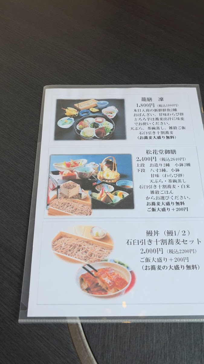 Menu Inose Rin-2