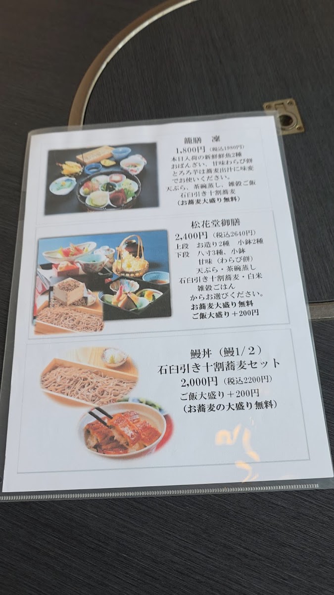 Menu Inose Rin-5