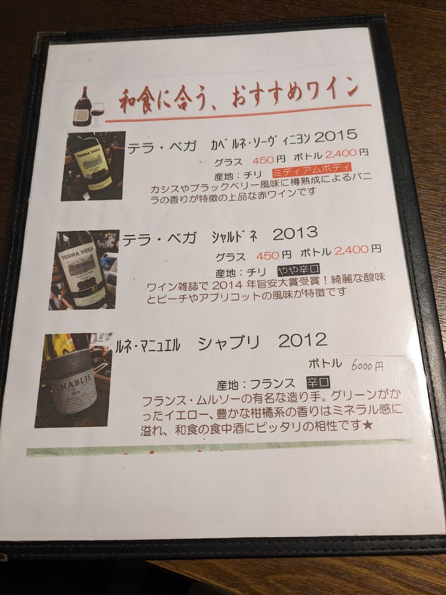 Menu Inose Rin-6