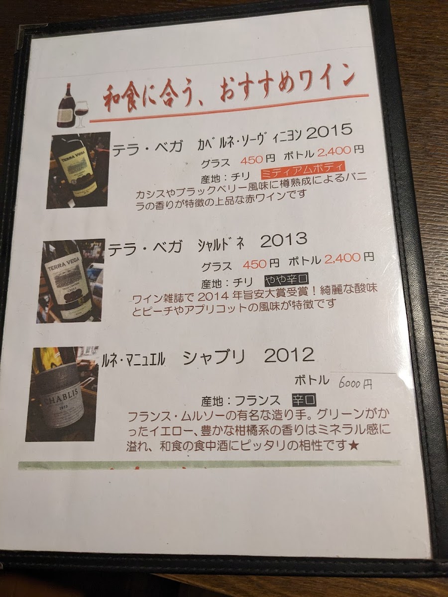 Menu Inose Rin-7