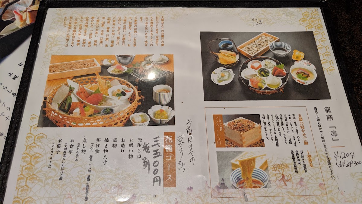 Menu Inose Rin-9