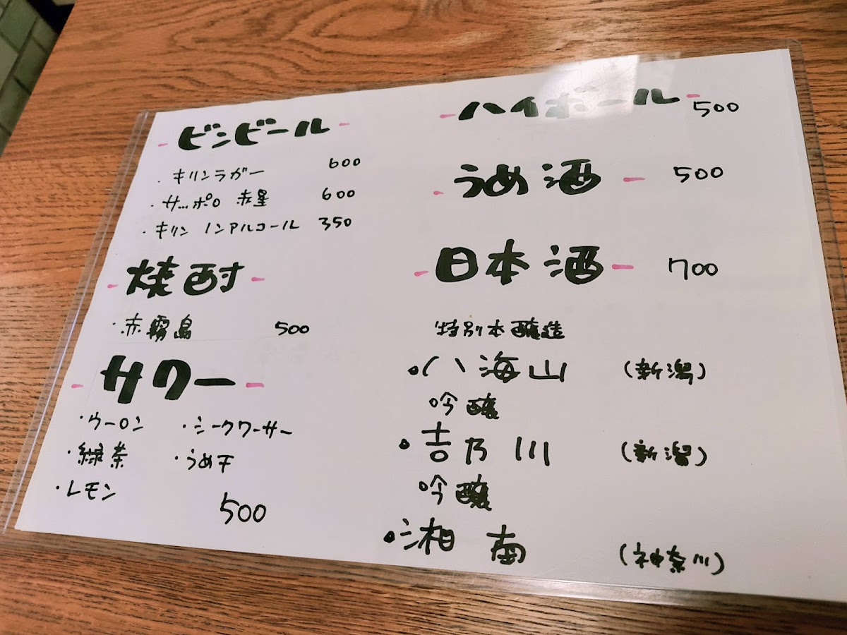 Menu Inoue-9