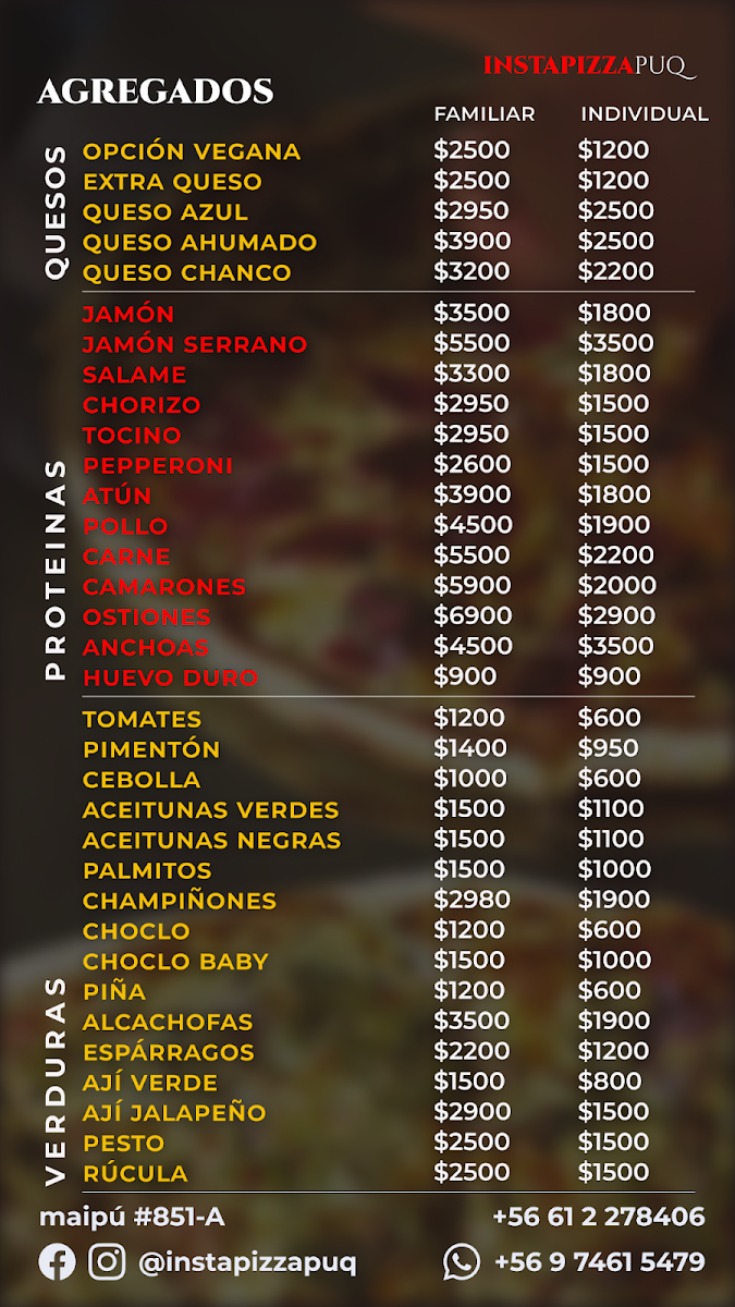 Menu Instapizza Puq-3