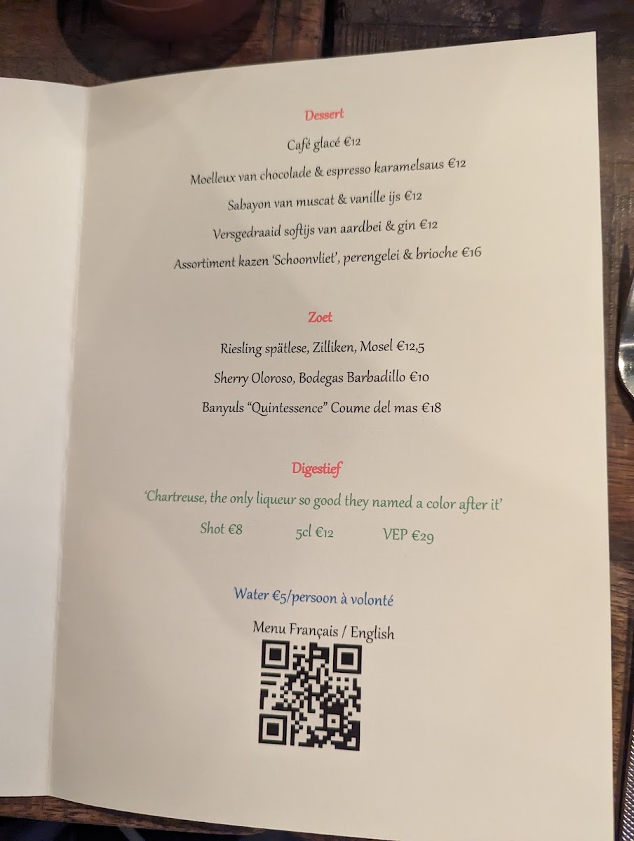 Menu Invincible-1