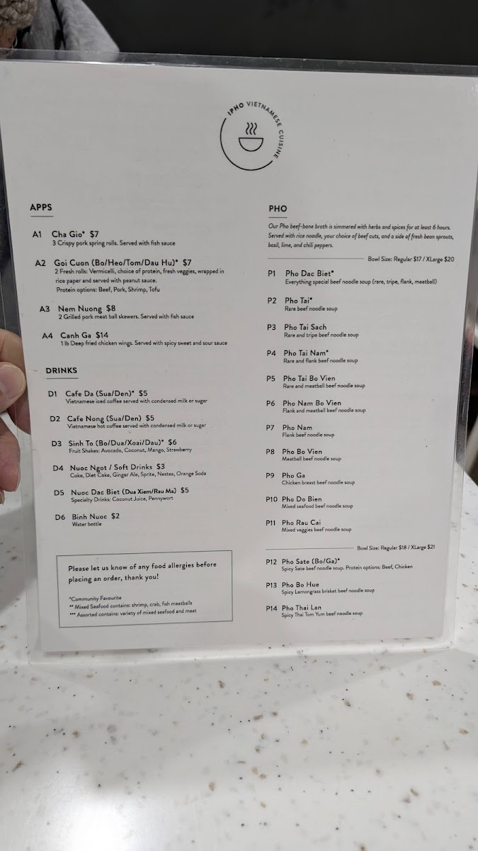 Menu Ipho Vietnamese Cuisine-2