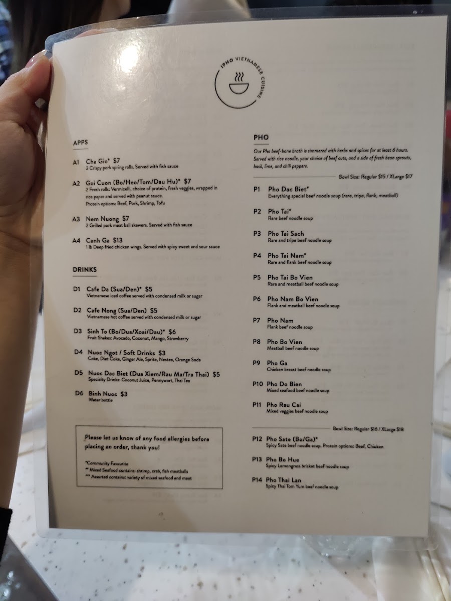 Menu Ipho Vietnamese Cuisine-7