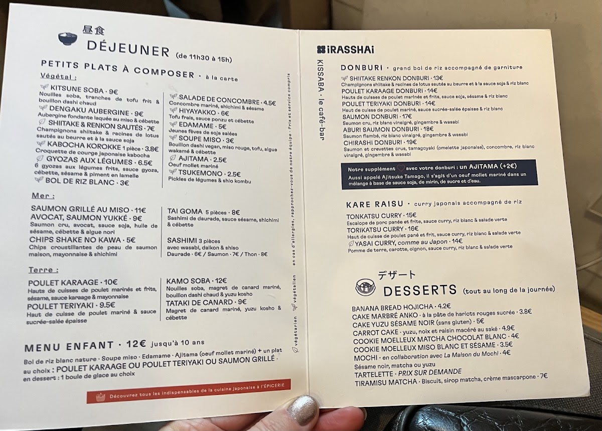 Menu Irasshai-1