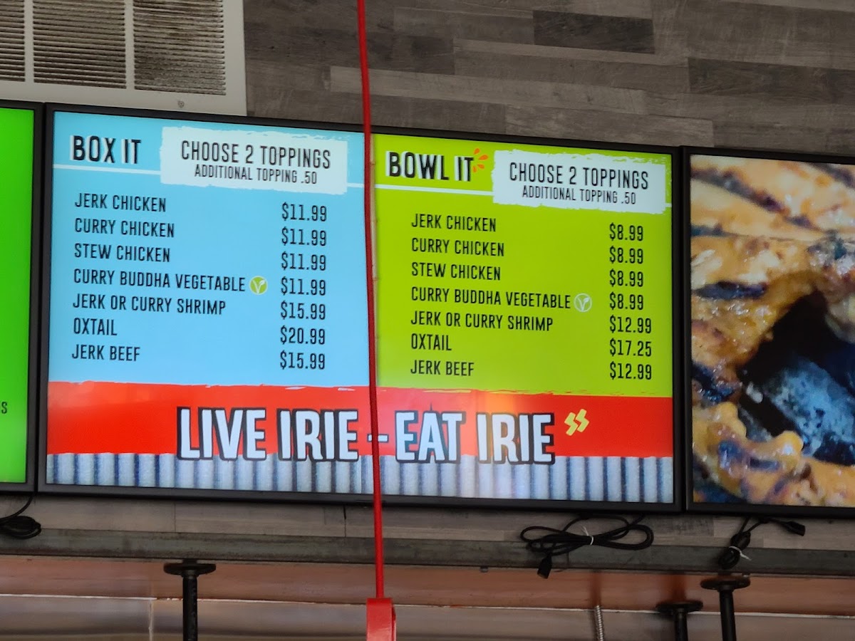Menu Irie Jamaican Kitchen-5