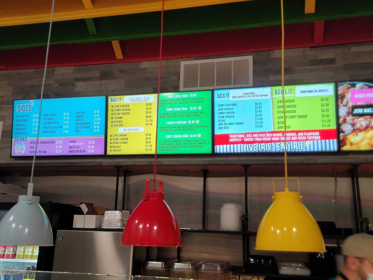 Menu Irie Jamaican Kitchen-7