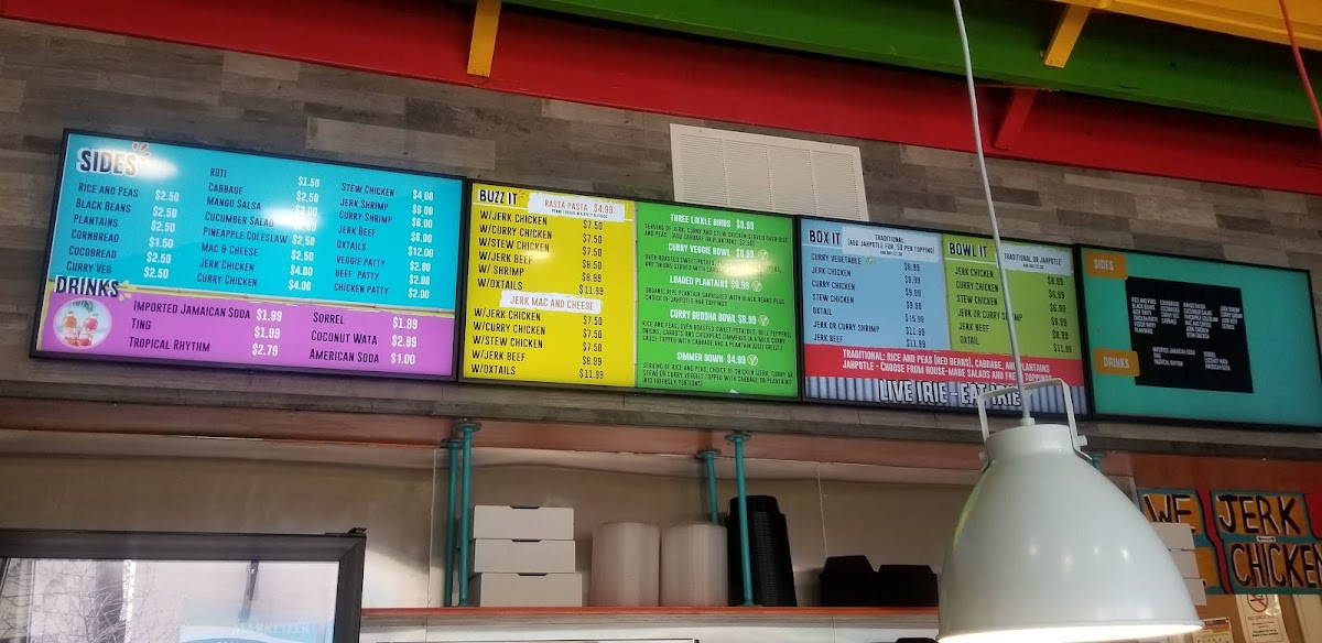 Menu Irie Jamaican Kitchen-8