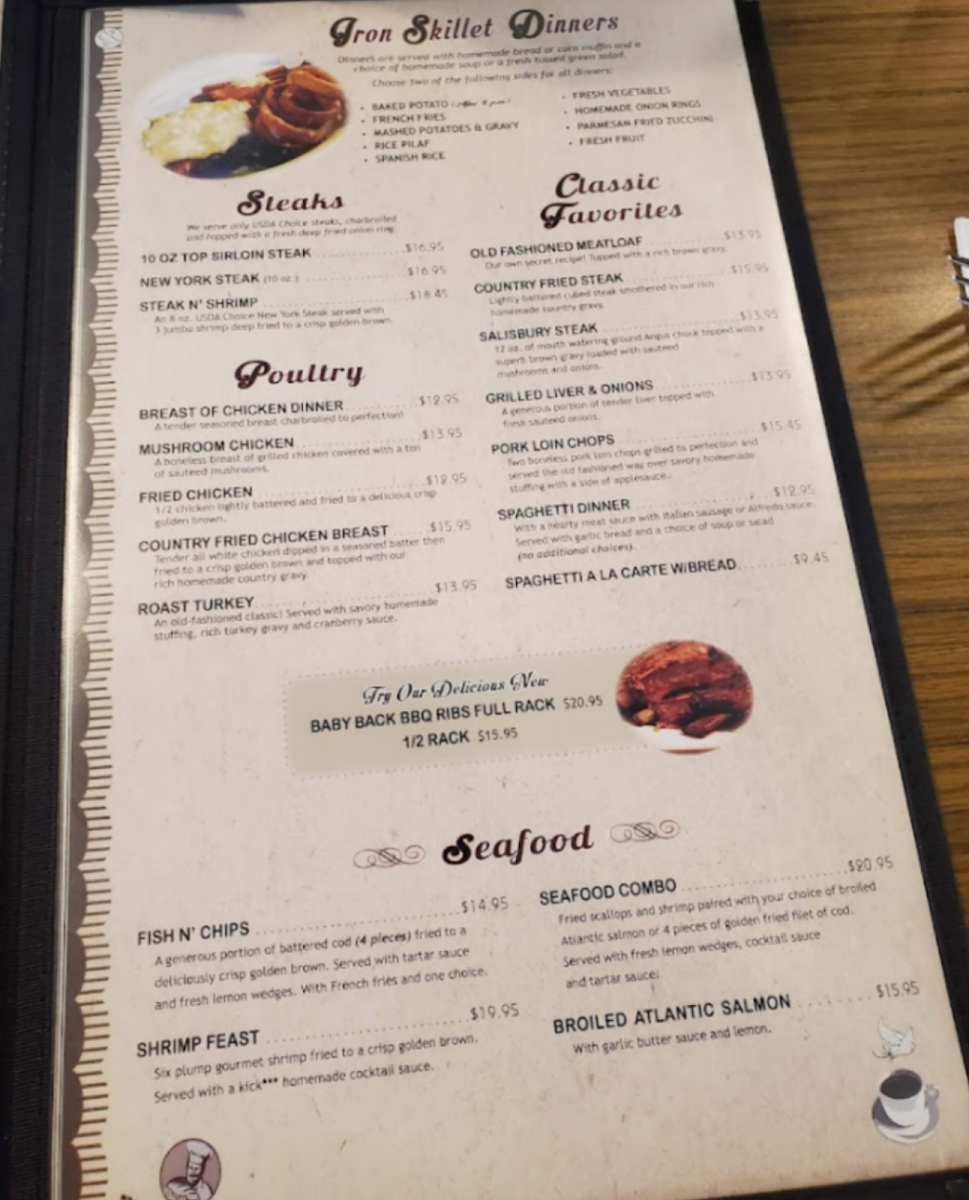 Menu Iron Skillet Restaurant-5