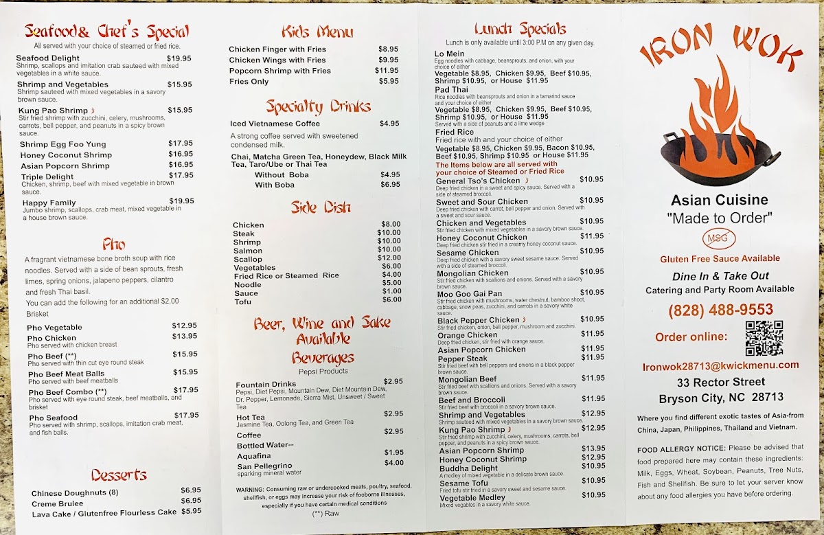 Menu Iron Wok-1