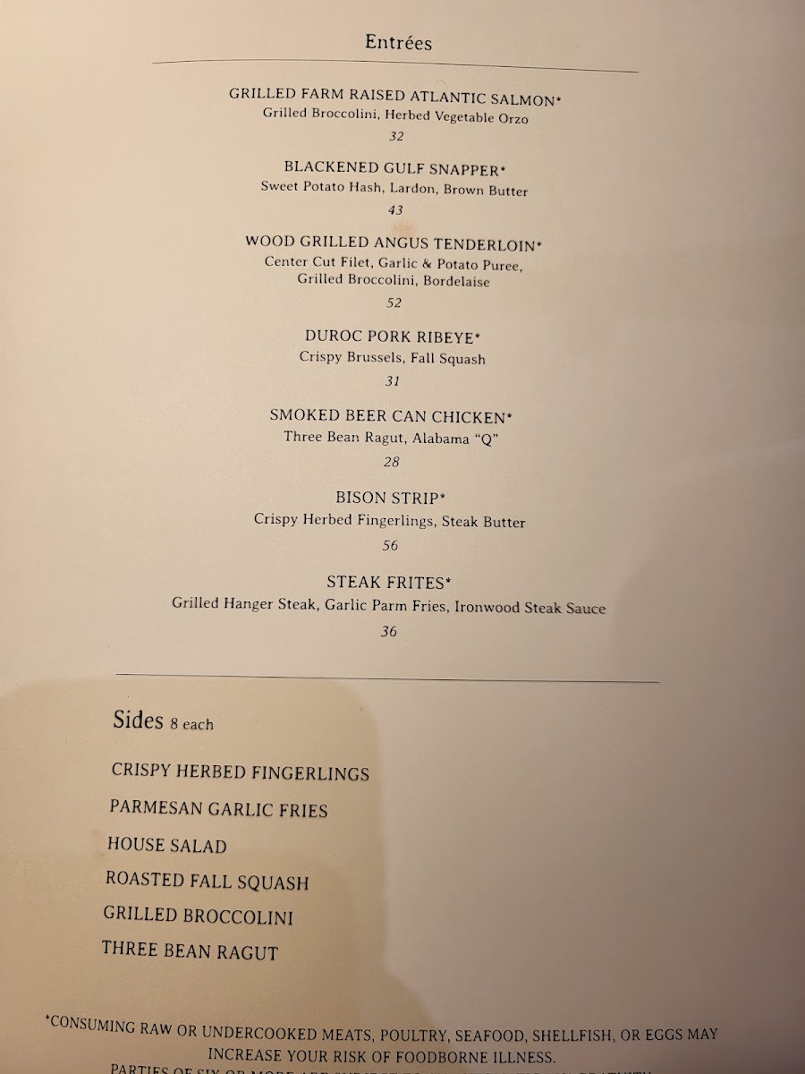 Menu Ironwood Kitchen & Cocktails-2