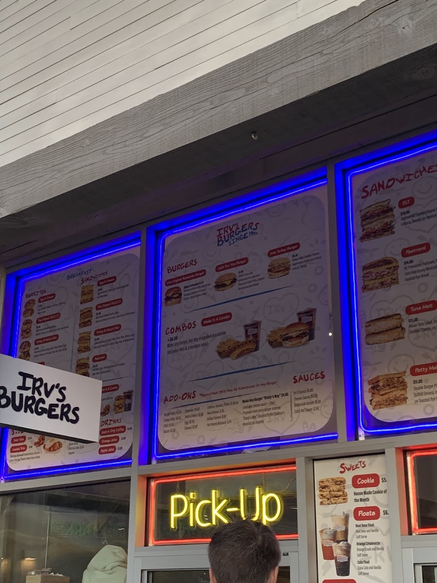 Menu Irv's Burgers-5