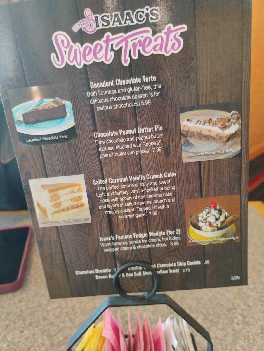 Menu Isaac's Craft Kitchen & Brewery - Wyomissing-2