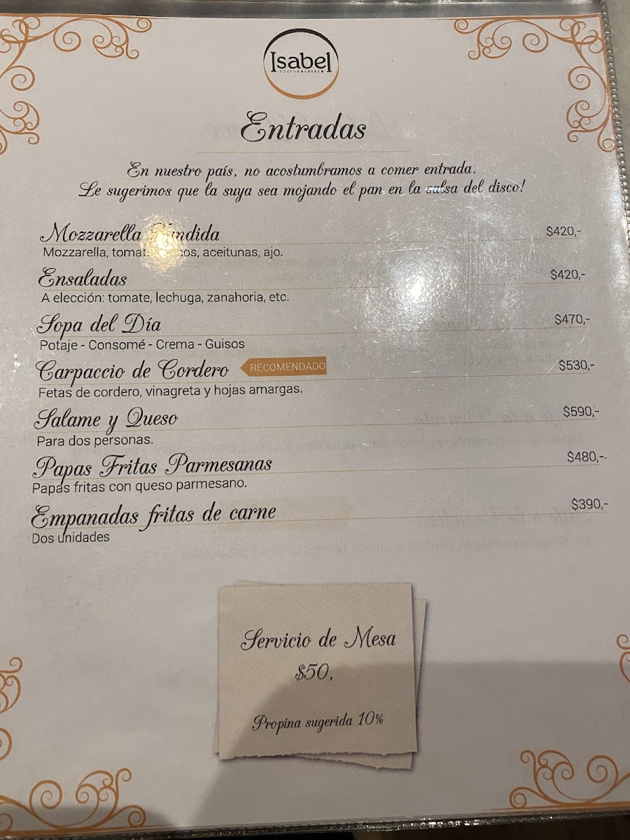Menu Isabel Cocina Al Disco-10