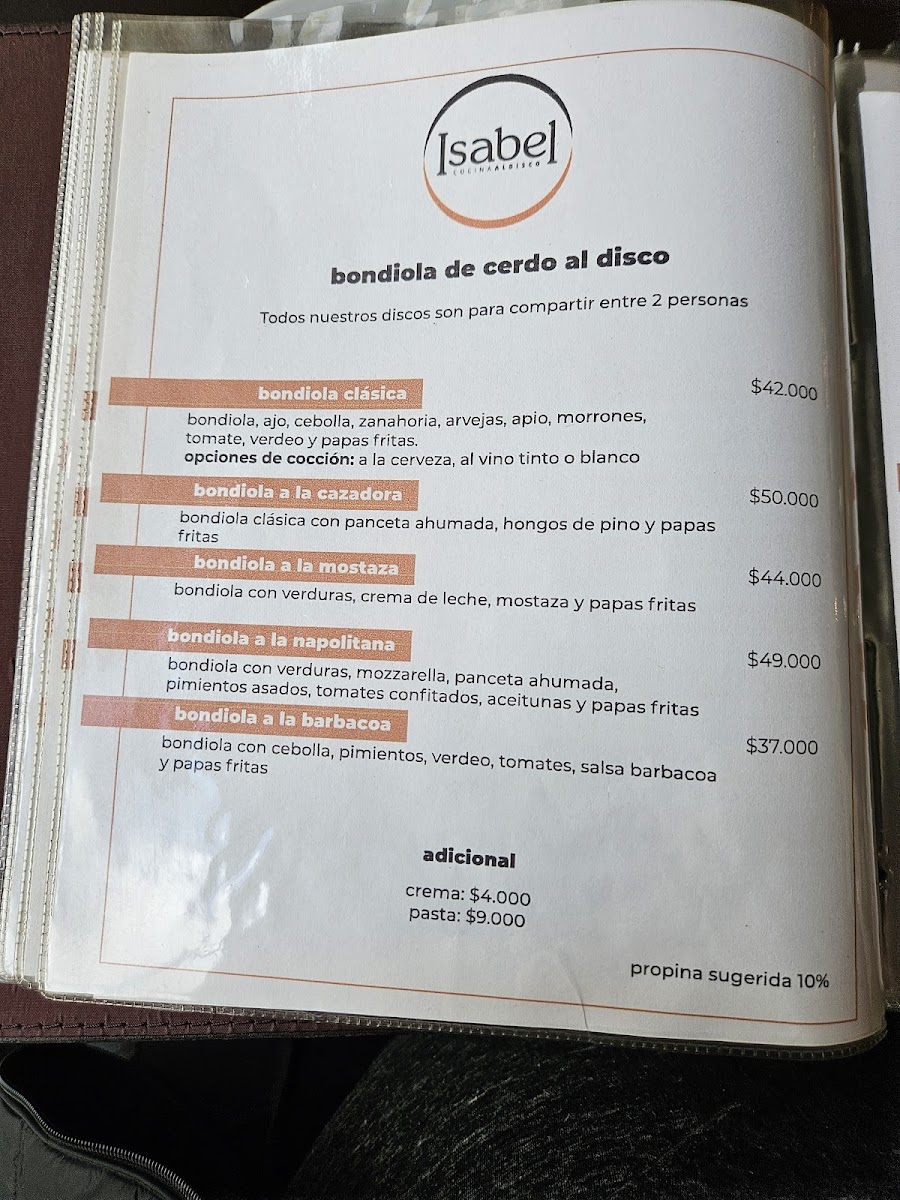 Menu Isabel Cocina Al Disco-5