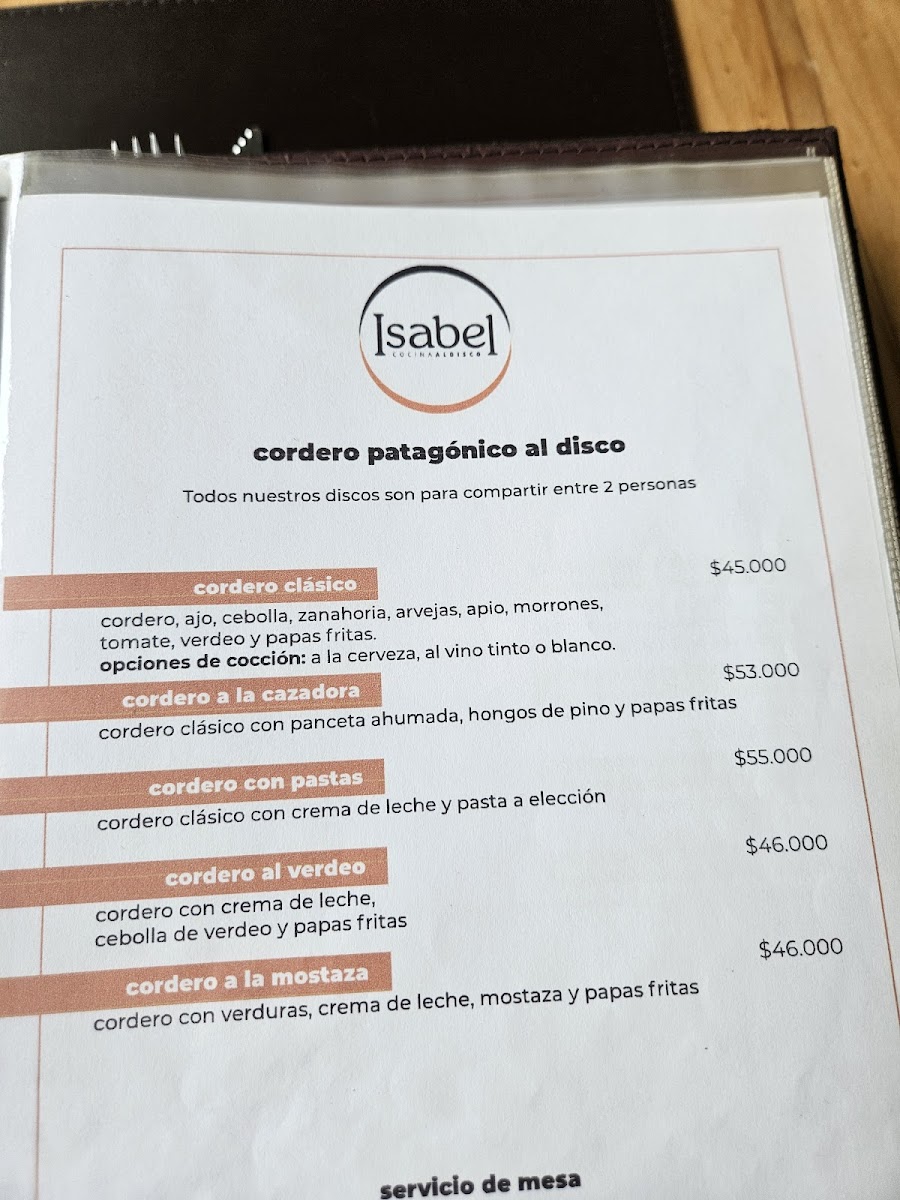 Menu Isabel Cocina Al Disco-6