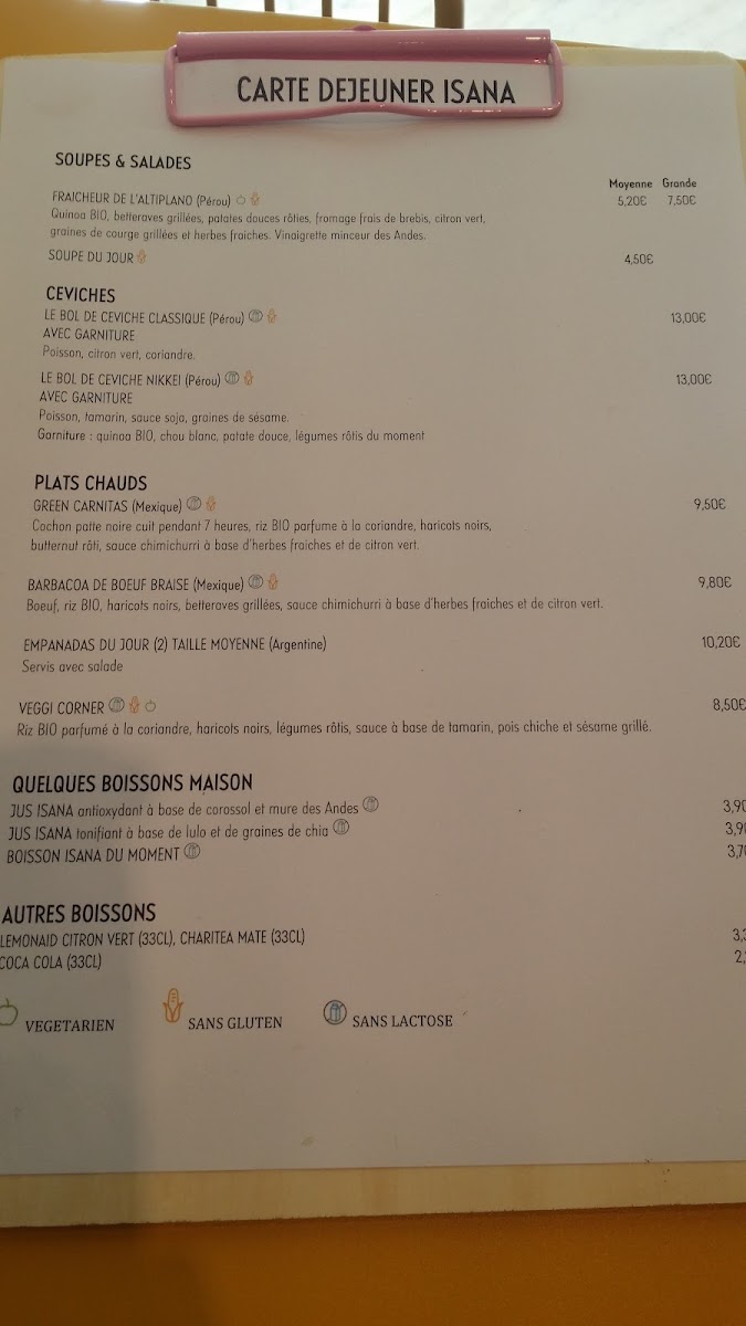 Menu Isana Paris-10
