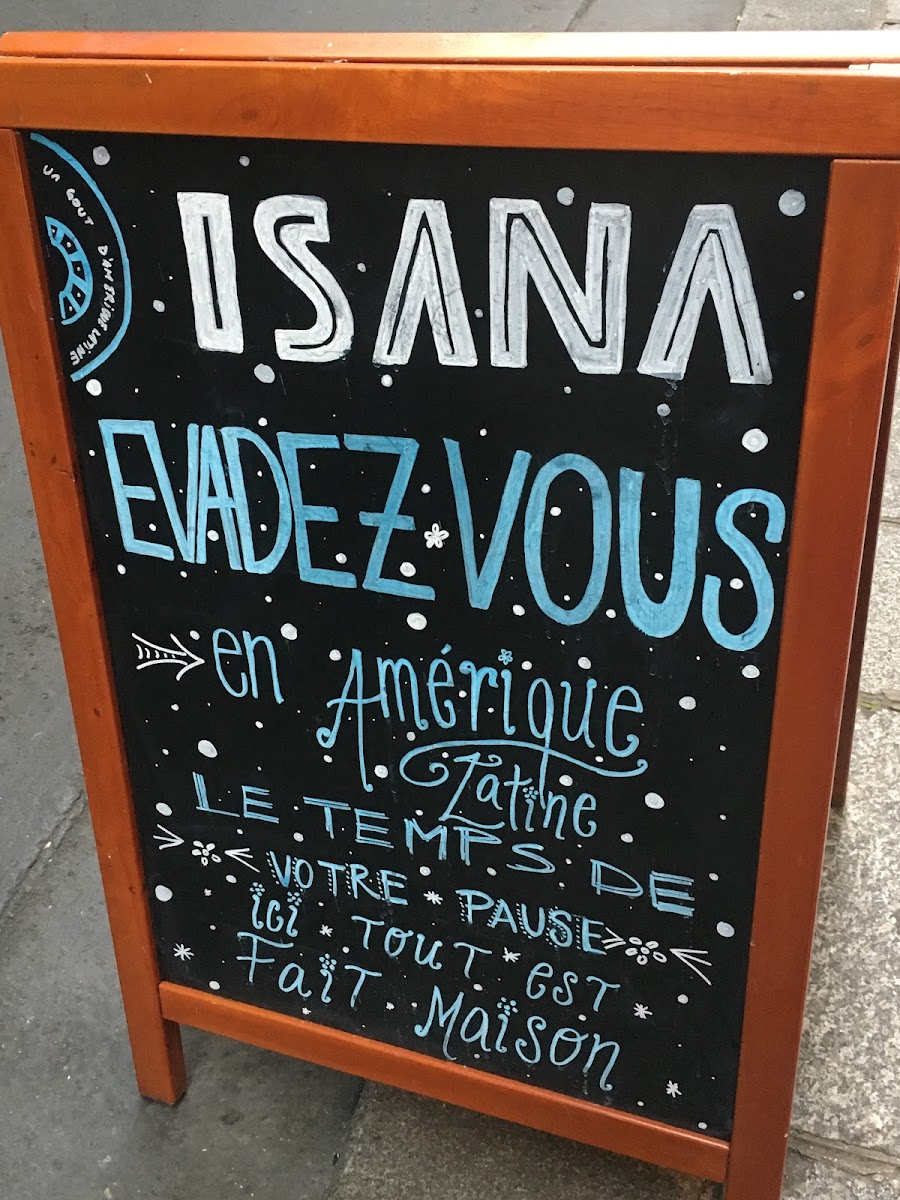 Menu Isana Paris-5
