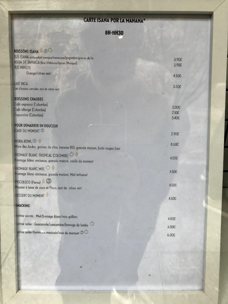 Menu Isana Paris-7