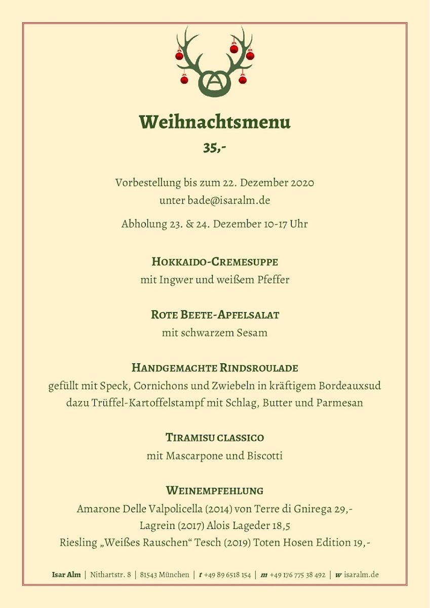 Menu Isar Alm-2