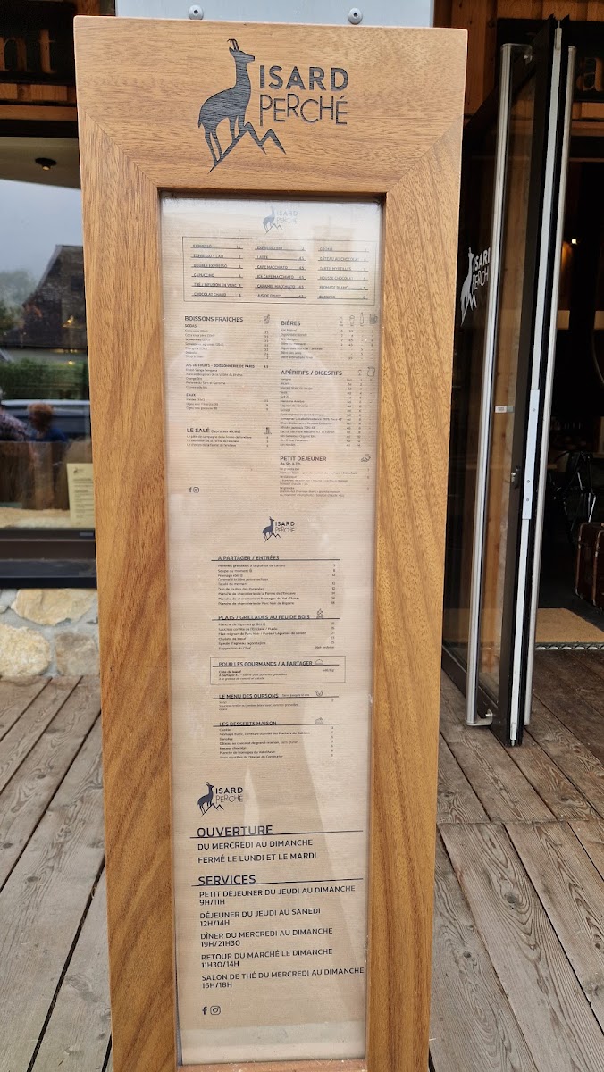 Menu Isard Perché-6