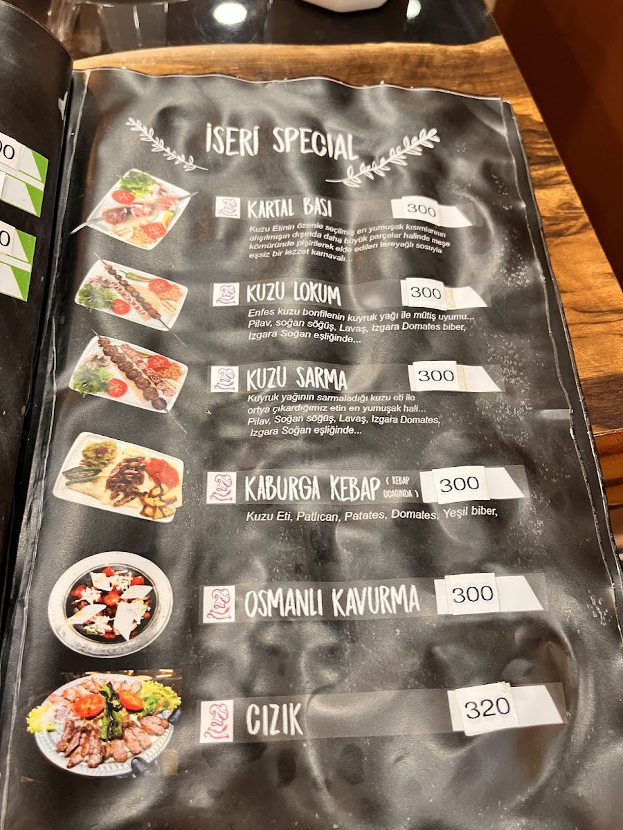 Menu Iseri Restaurant-5