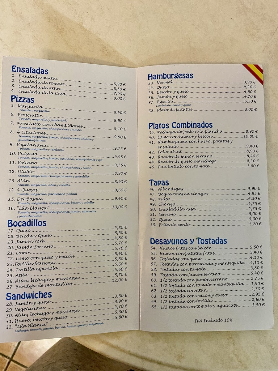 Menu Isla Blanca-1