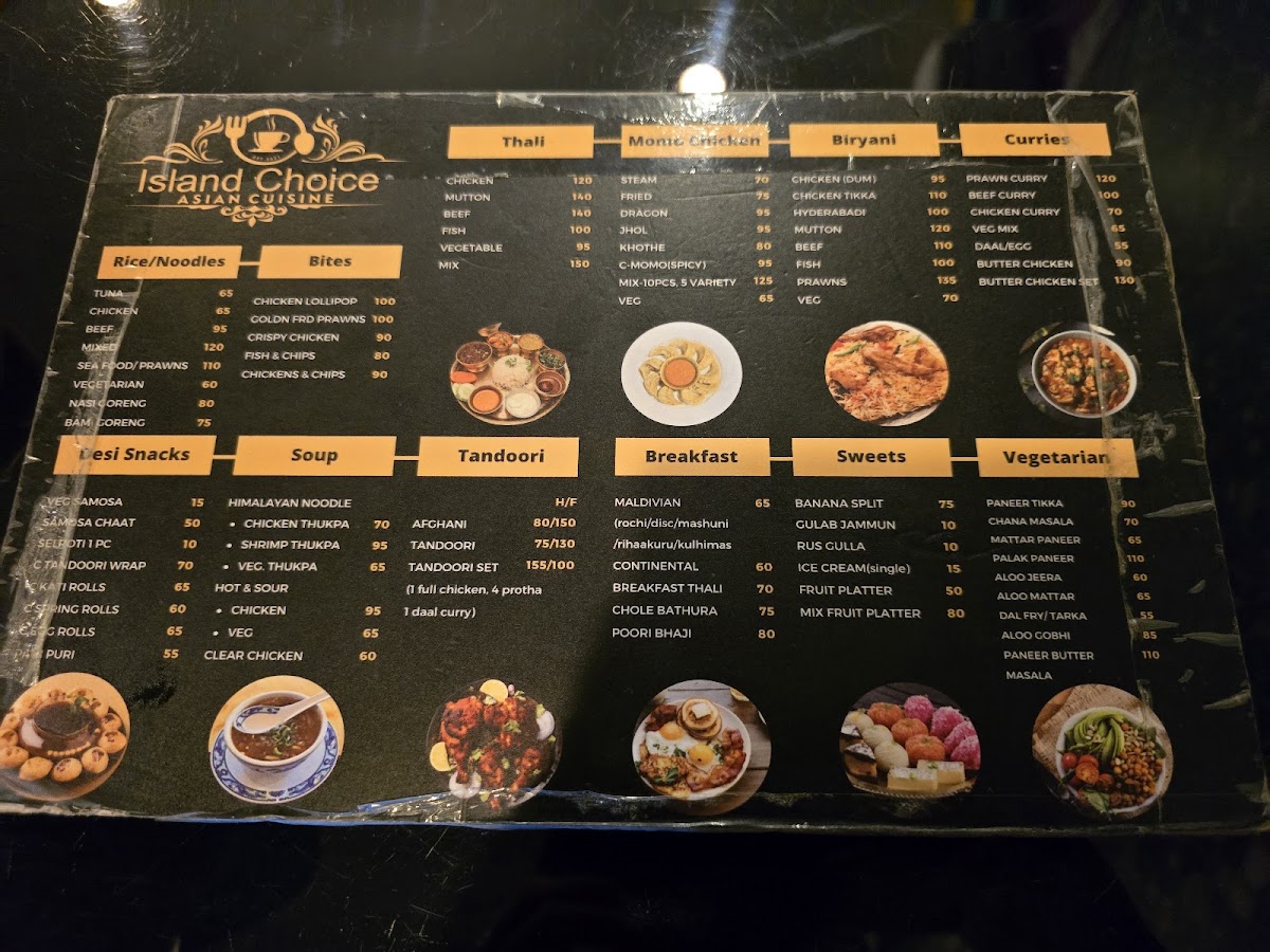 Menu Island Choice - Nepali Restaurant-3
