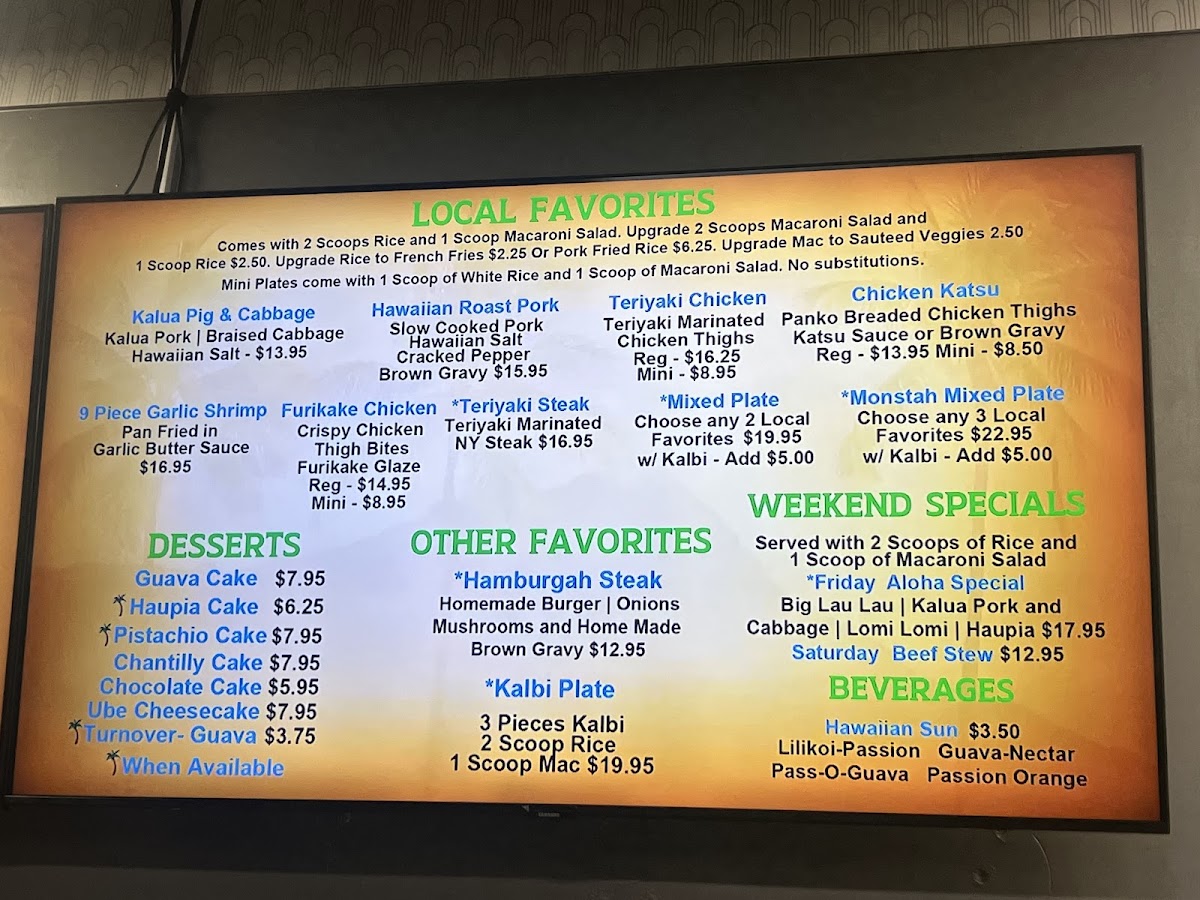 Menu Island Flavor-2
