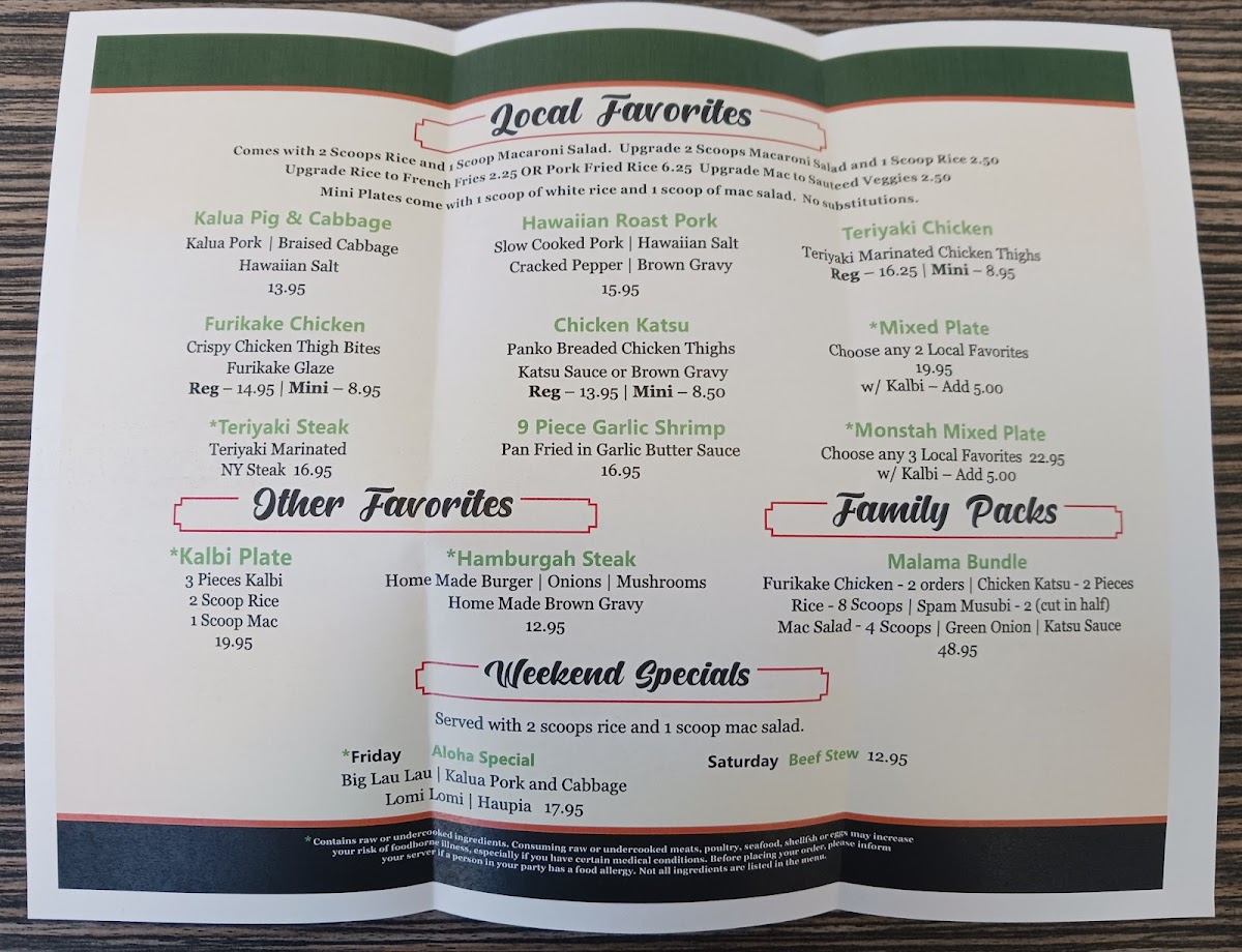 Menu Island Flavor-5
