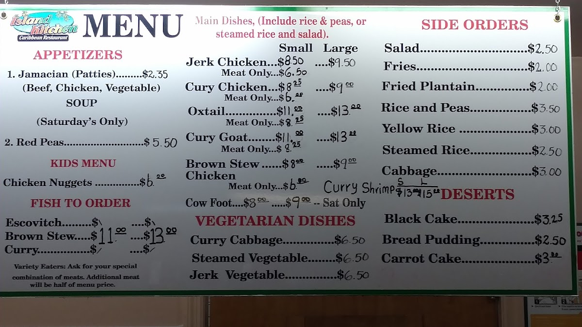 Menu Island Kitchen Trini Edition-7