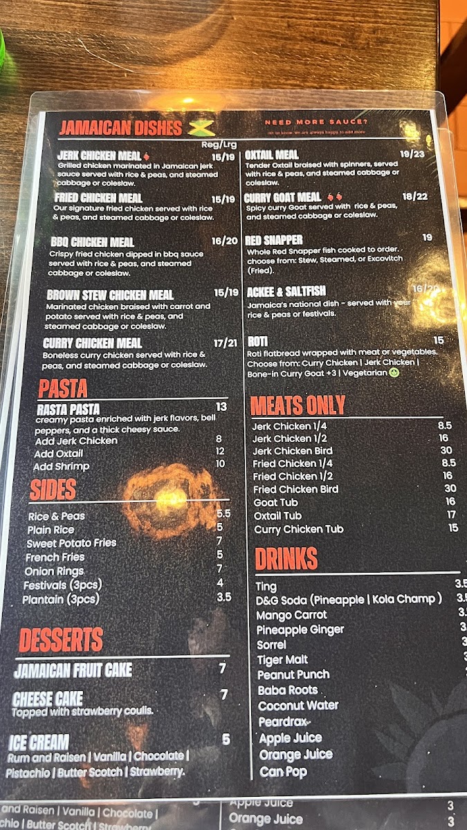 Menu Island Spice Fusion-4