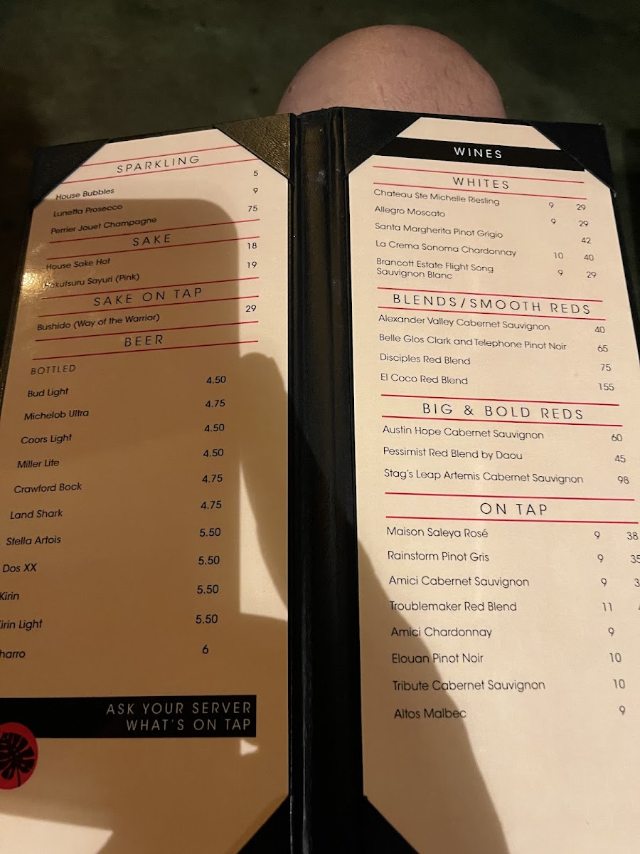 Menu Island Time Sushi Bar And Seafood Grill-10