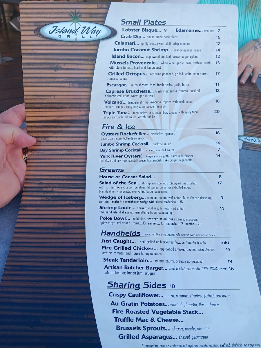 Menu Island Way Grill-8