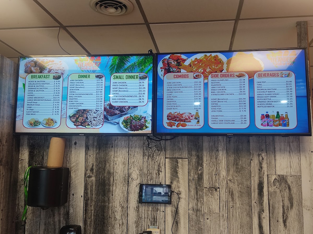 Menu Islanderz Caribbean Grill-3