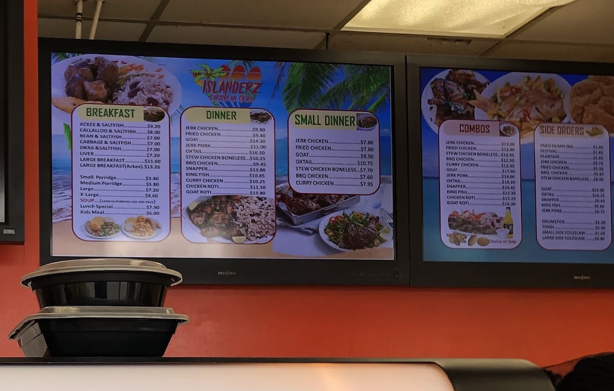 Menu Islanderz Caribbean Grill-4