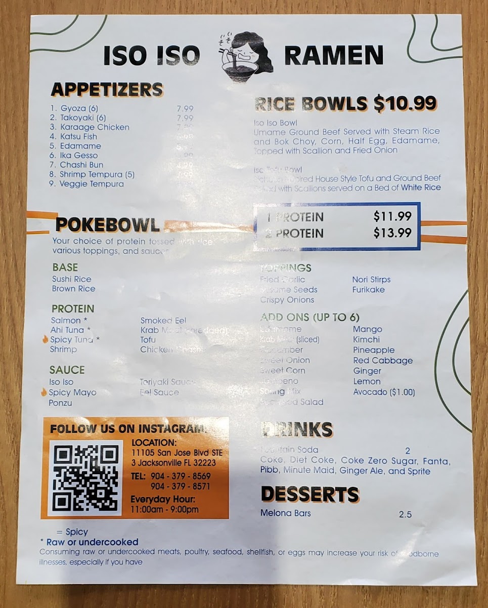 Menu Iso Iso Ramen & Boba-2