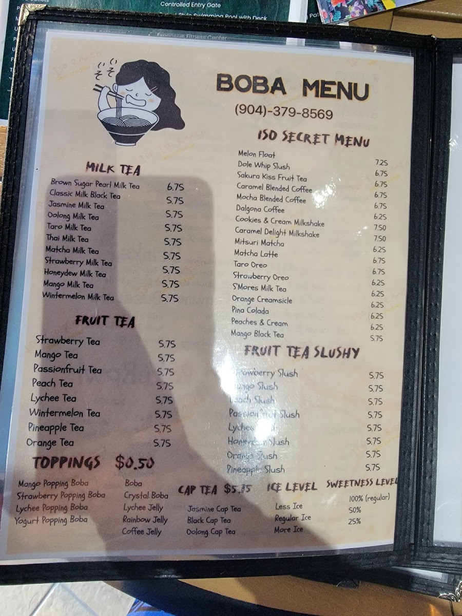 Menu Iso Iso Ramen & Boba-7