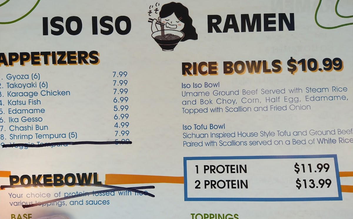 Menu Iso Iso Ramen & Boba-8