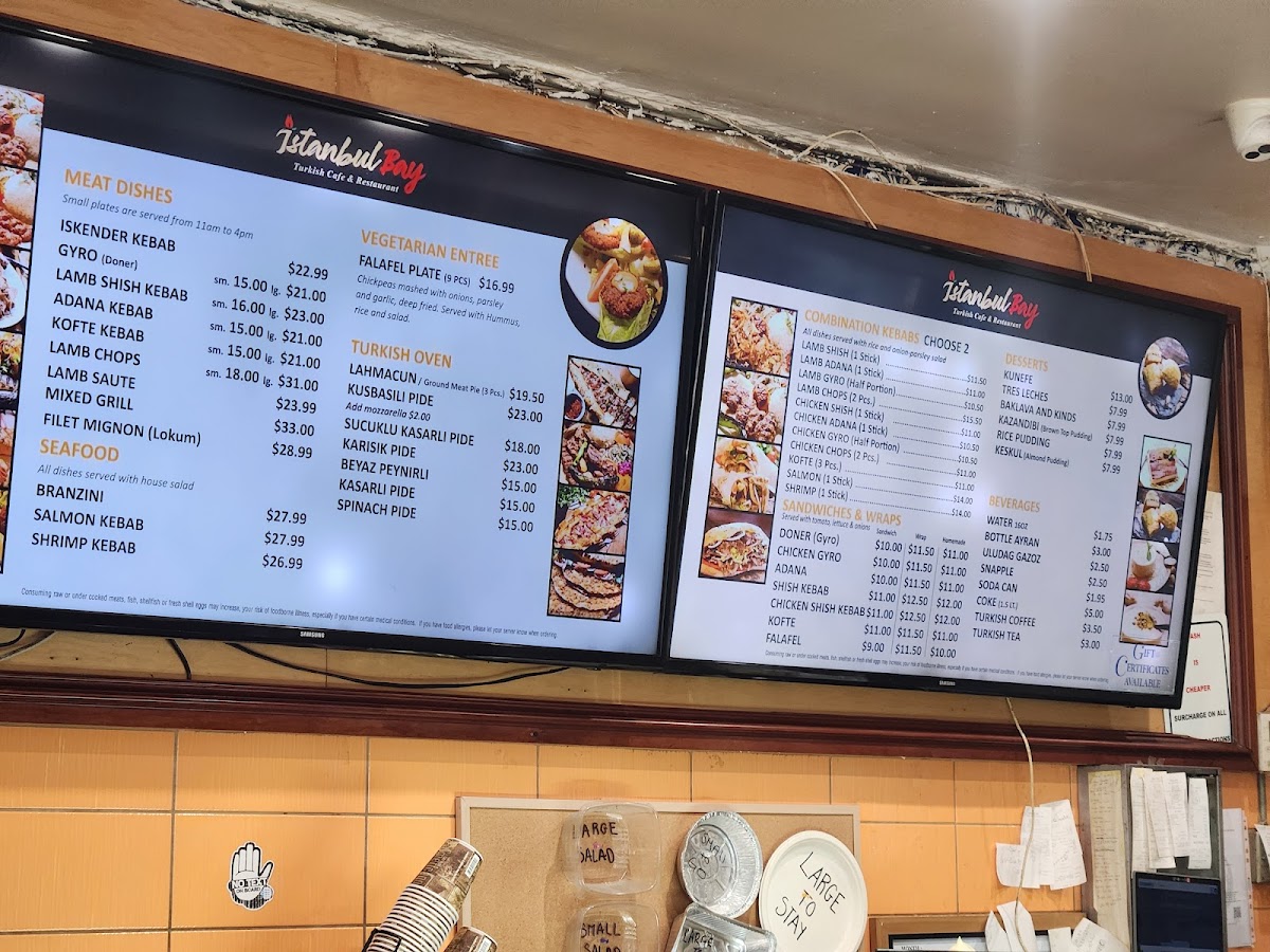 Menu Istanbul Bay-2