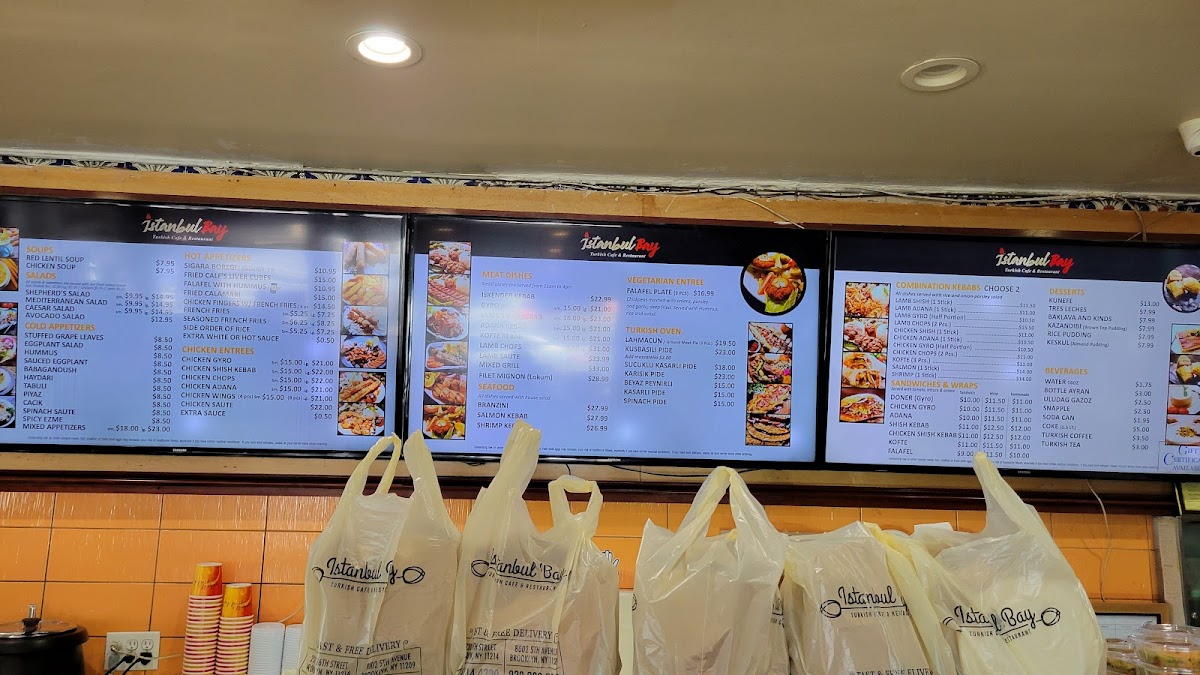 Menu Istanbul Bay-5