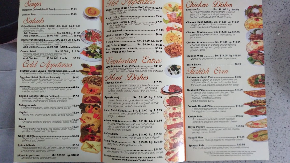 Menu Istanbul Bay-8