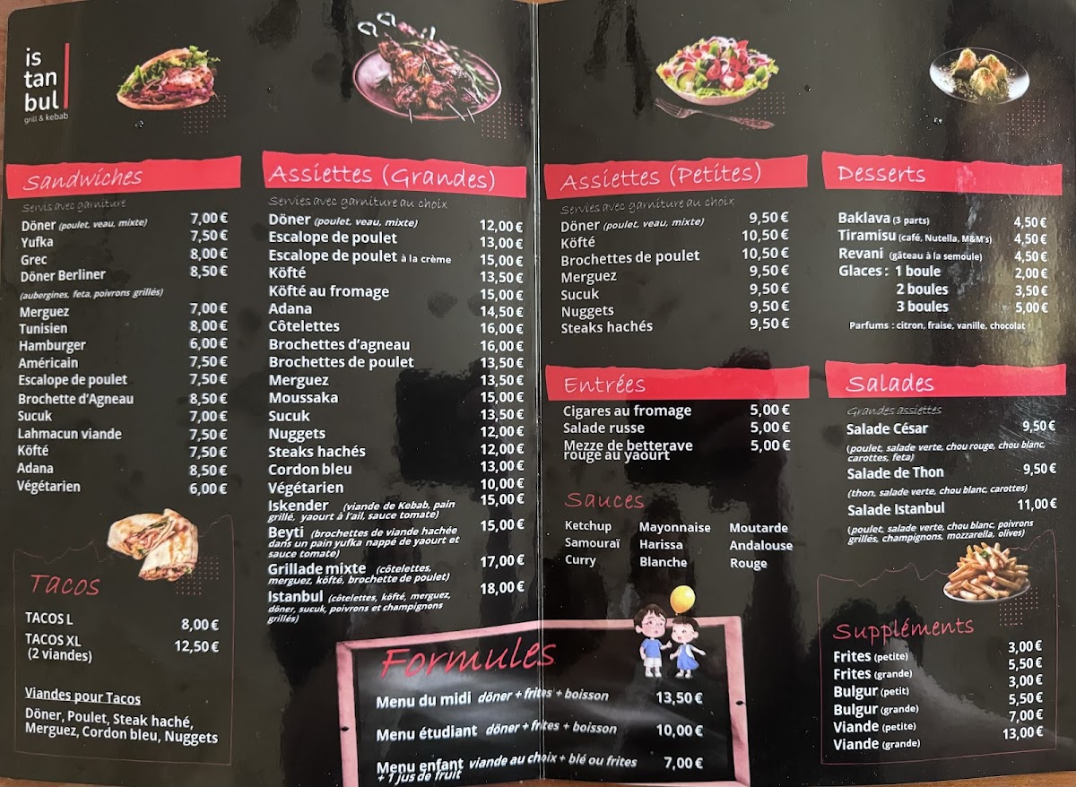 Menu Istanbul Grill & Kebab-1