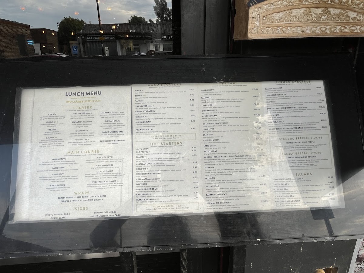 Menu Istanbul Grill Restaurant-3