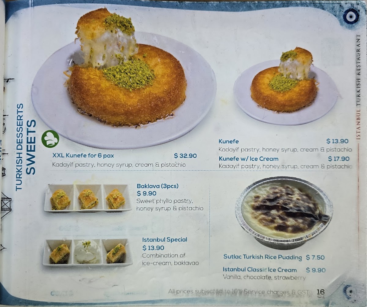Menu Istanbul Grill’S & Cafe-1
