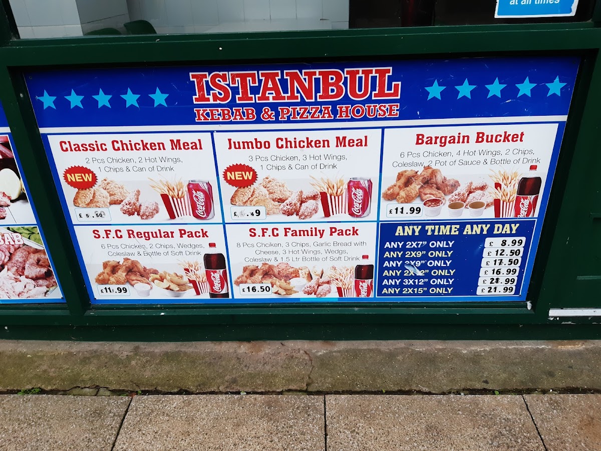 Menu Istanbul Kebab House-1