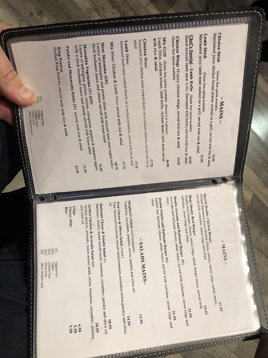 Menu Istanbul Meze & Grill Bar-2