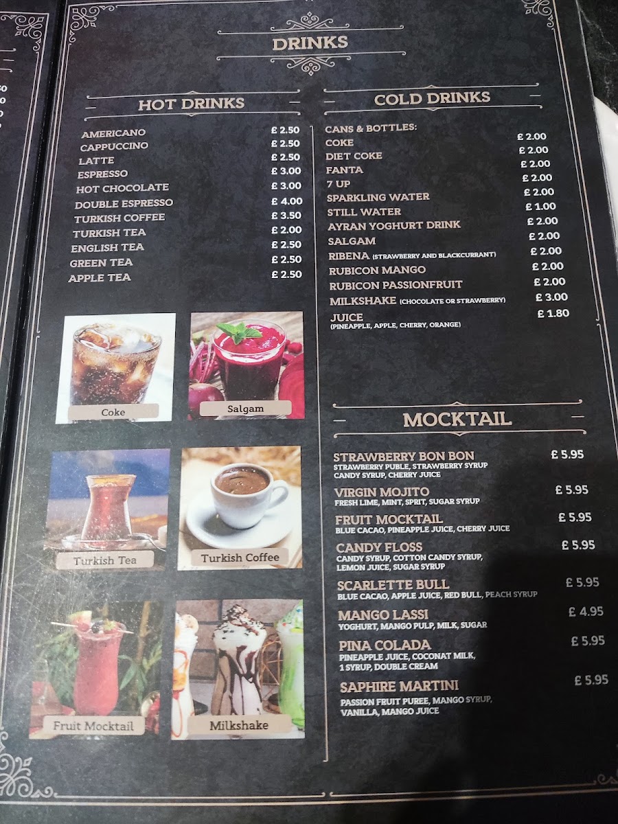 Menu Istanbul Restaurant Huddersfield-6